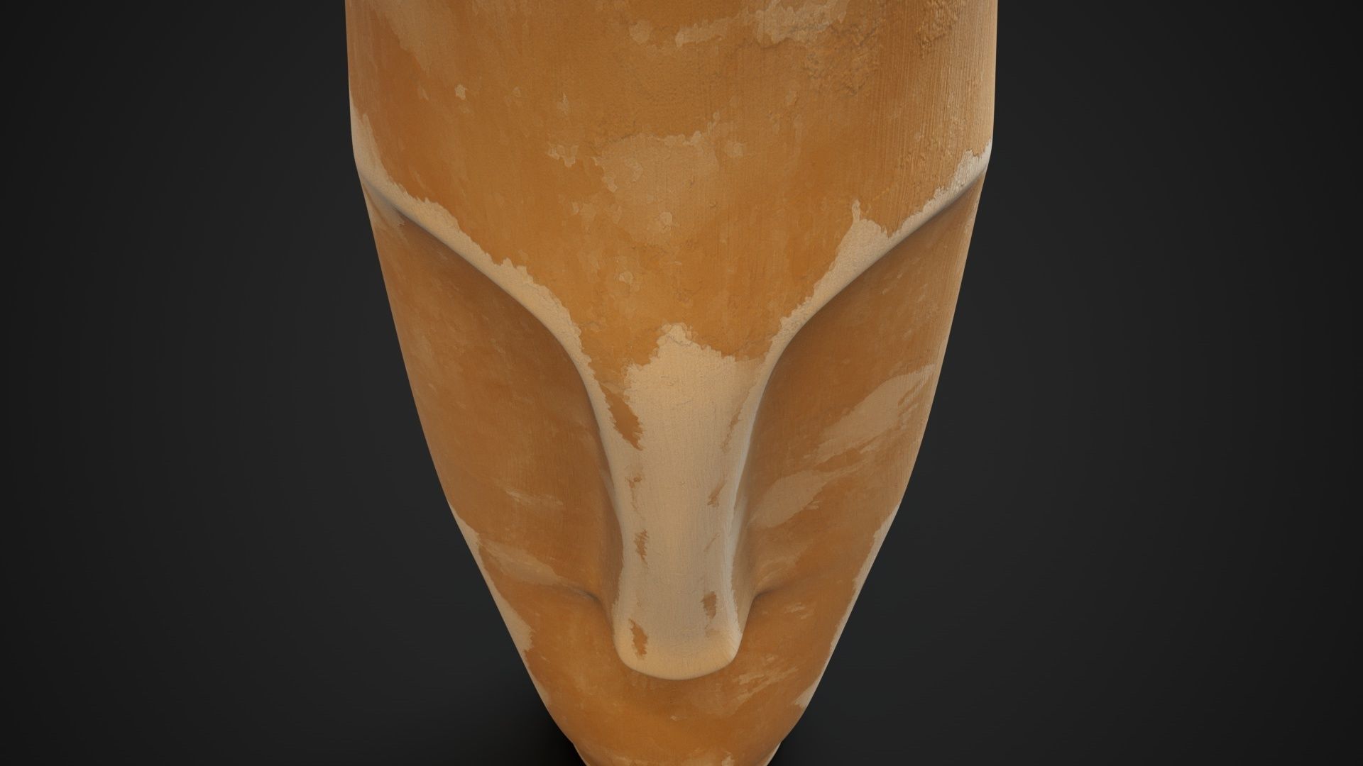 flower vase Low-poly 3D model_16