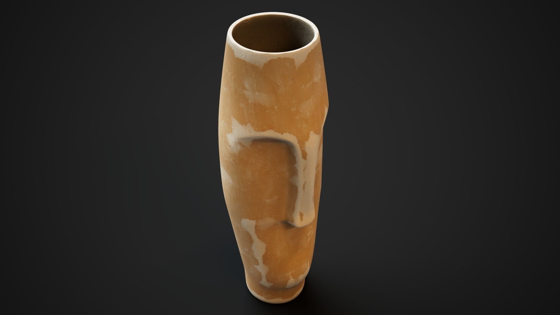 flower vase Low-poly 3D model_19