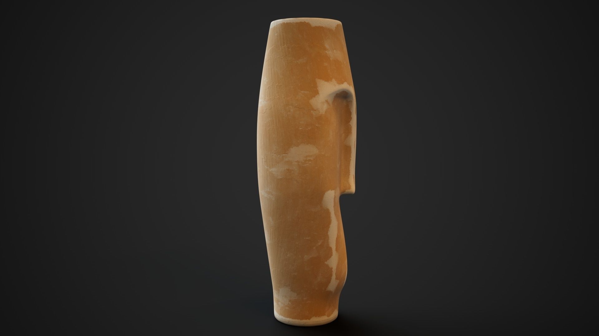 flower vase Low-poly 3D model_8