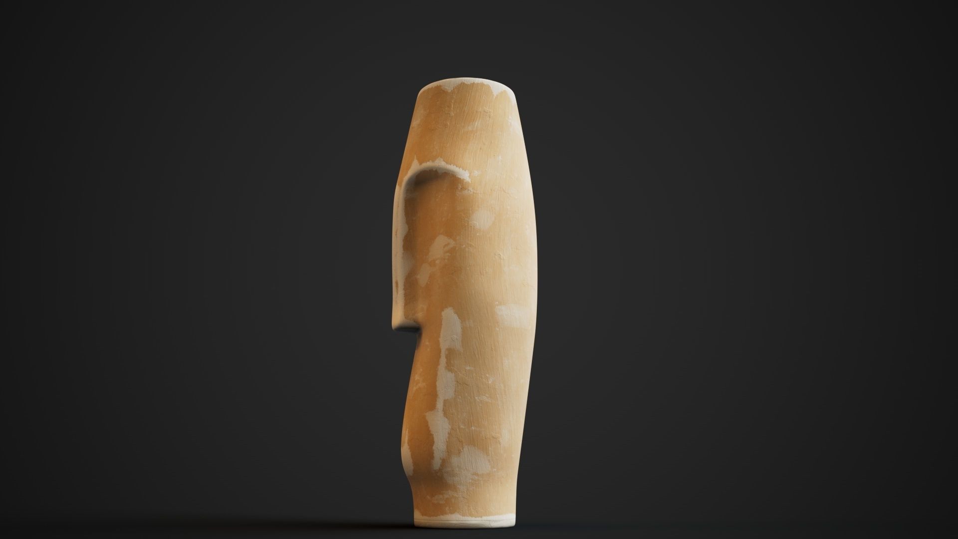 flower vase Low-poly 3D model_17