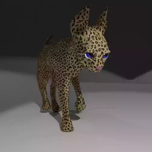 Cat Evolution Free 3D model