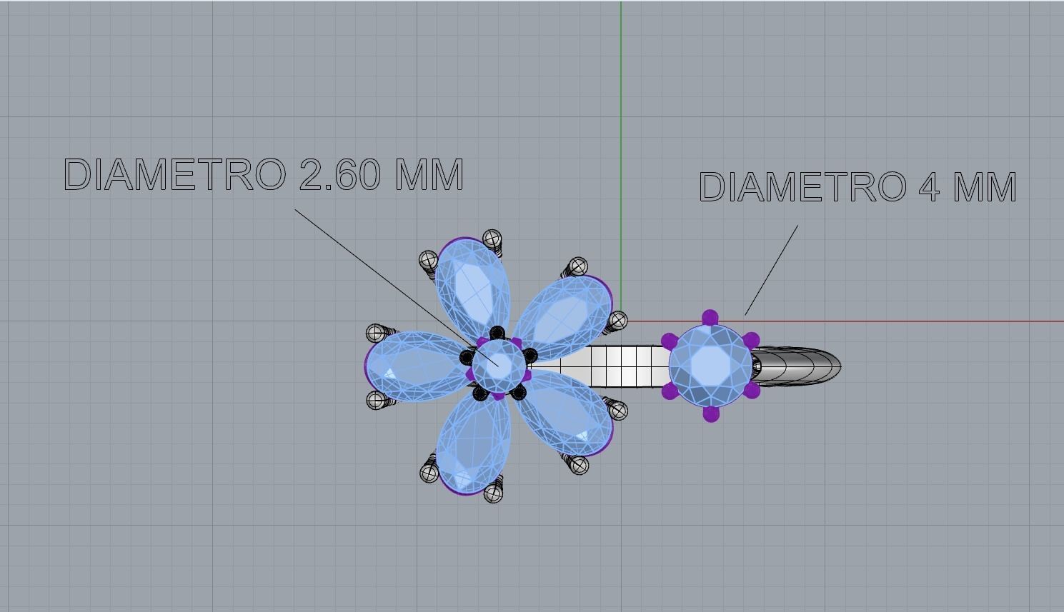 RING FLOWER 3D print model_5