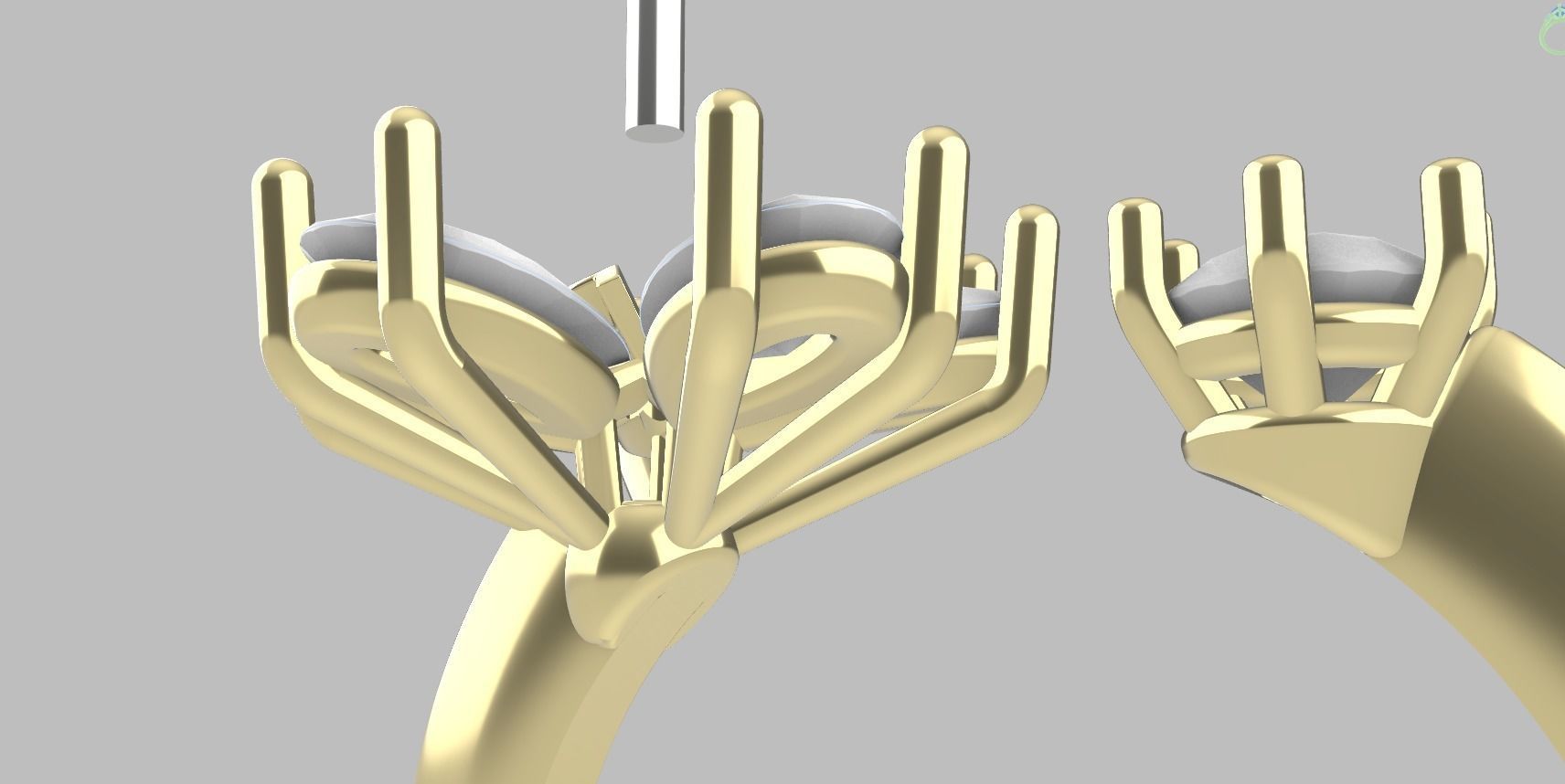 RING FLOWER 3D print model_6