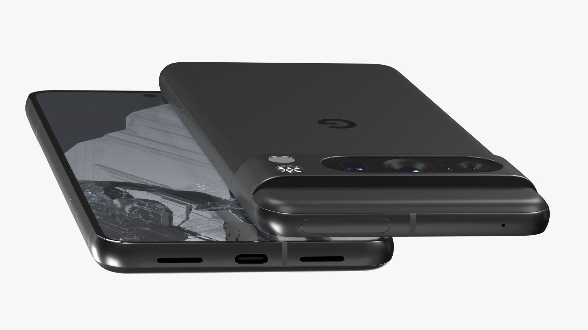 Google Pixel 8 Pro Obsidian 3D model_6