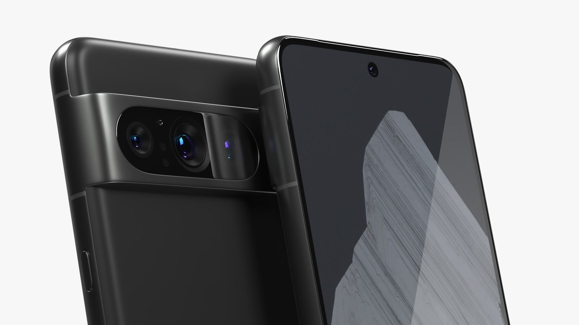 Google Pixel 8 Pro Obsidian 3D model_3