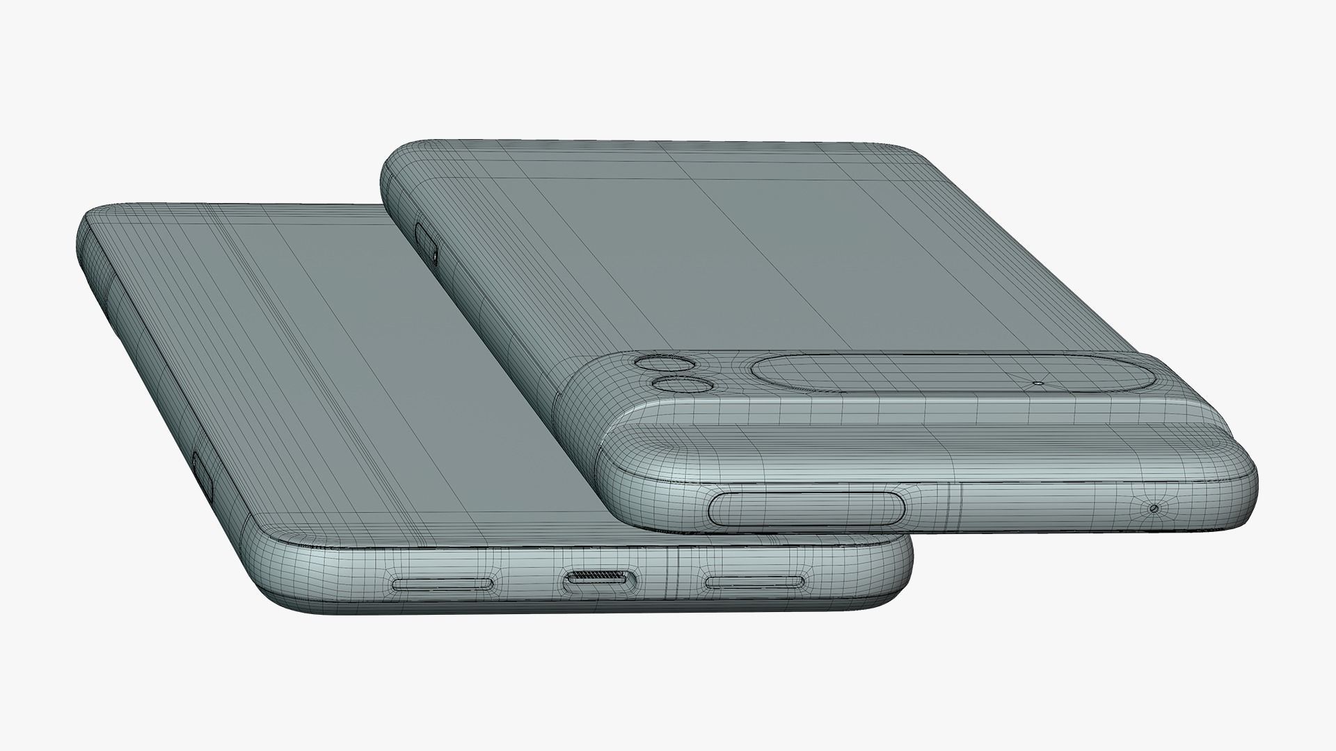 Google Pixel 8 Pro Obsidian 3D model_17