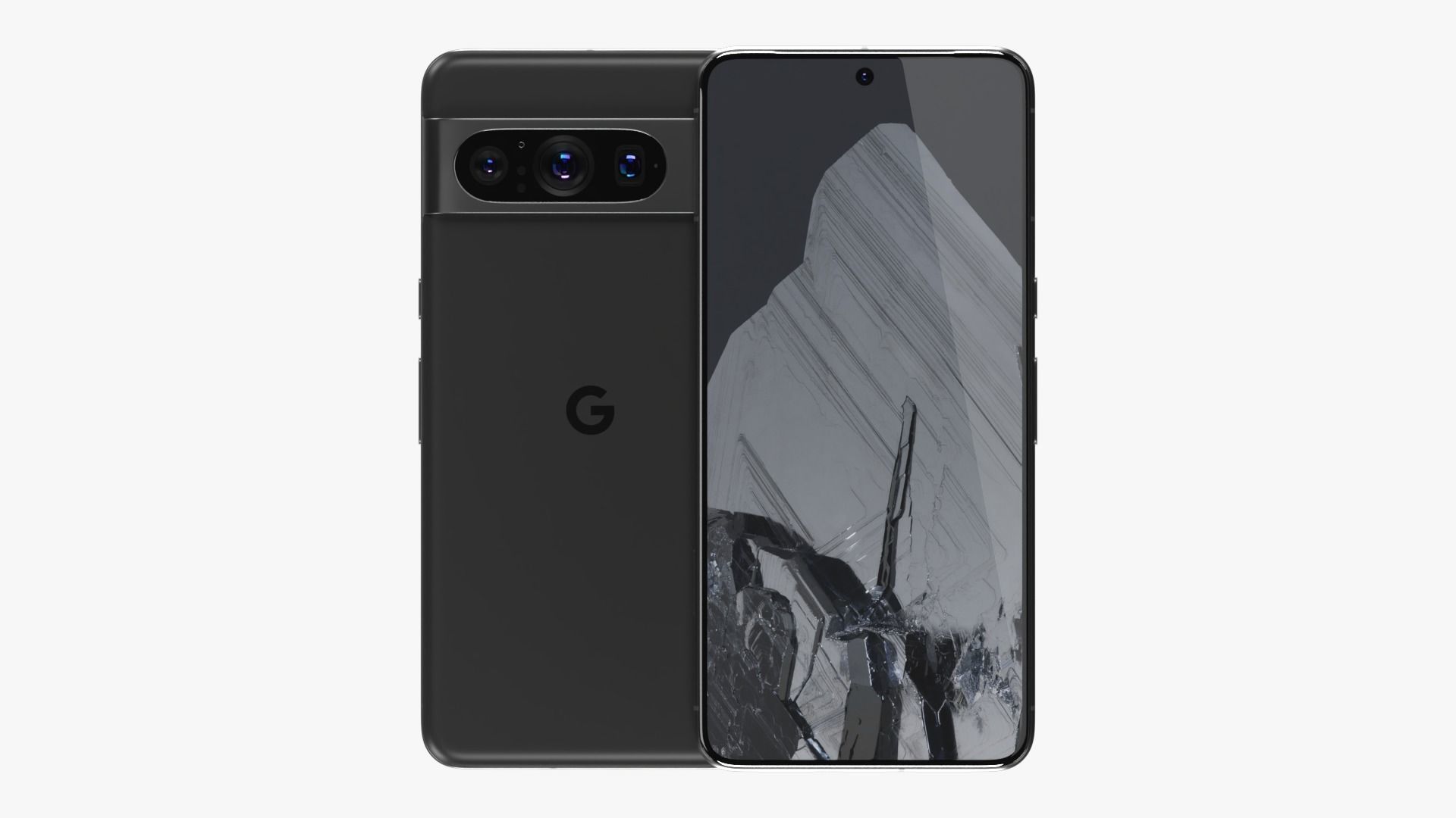 Google Pixel 8 Pro Obsidian 3D model_1