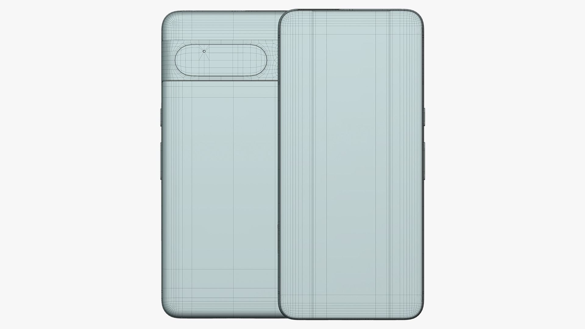 Google Pixel 8 Pro Obsidian 3D model_11