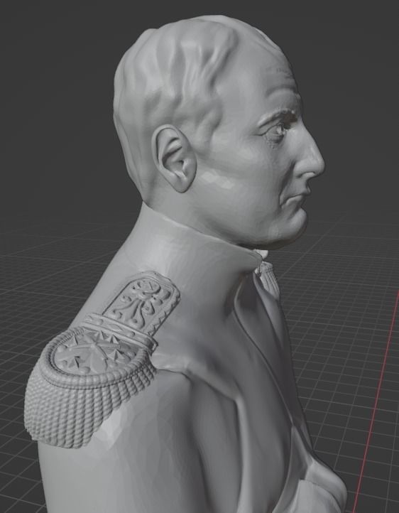 Napoleon 3D print model_5