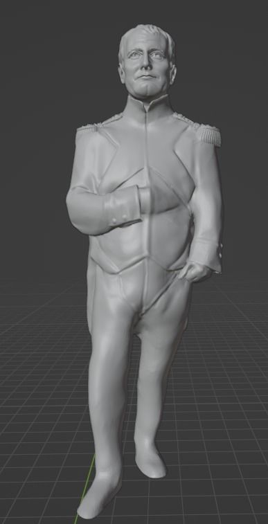 Napoleon 3D print model_12