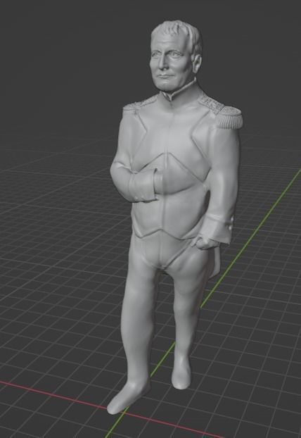 Napoleon 3D print model_10
