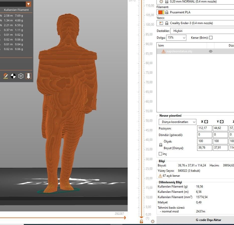 Napoleon 3D print model_15