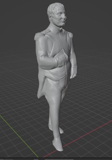 Napoleon 3D print model_11