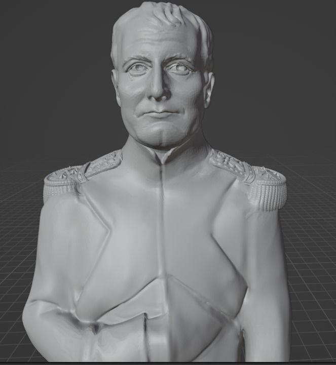 Napoleon 3D print model_4