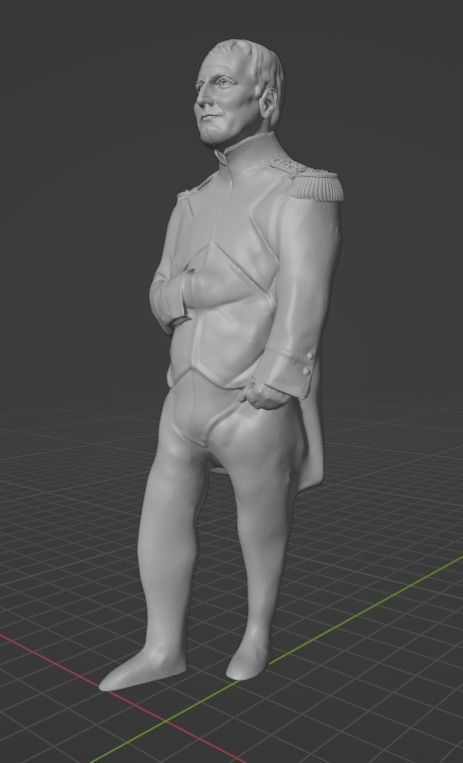 Napoleon 3D print model_2