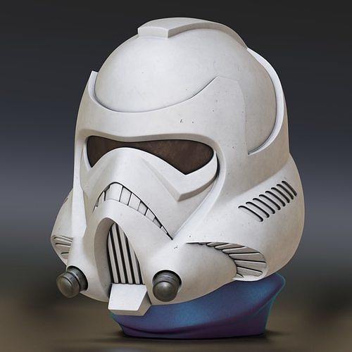 Shock Trooper Helmet 3D print model