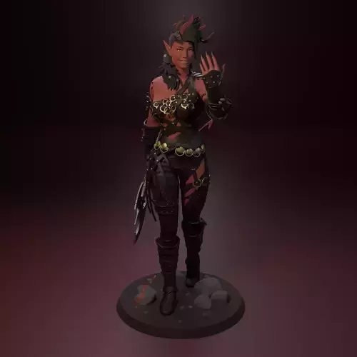 Karlach from Baldurs Gate 3  SFW and NSFW 5 versions