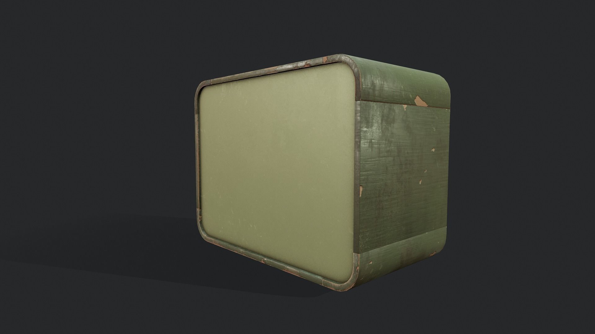 WWII Radiostation Sever - Tutorial Included 3D model_6