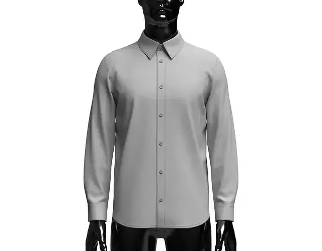 Mens Shirt 3d Model