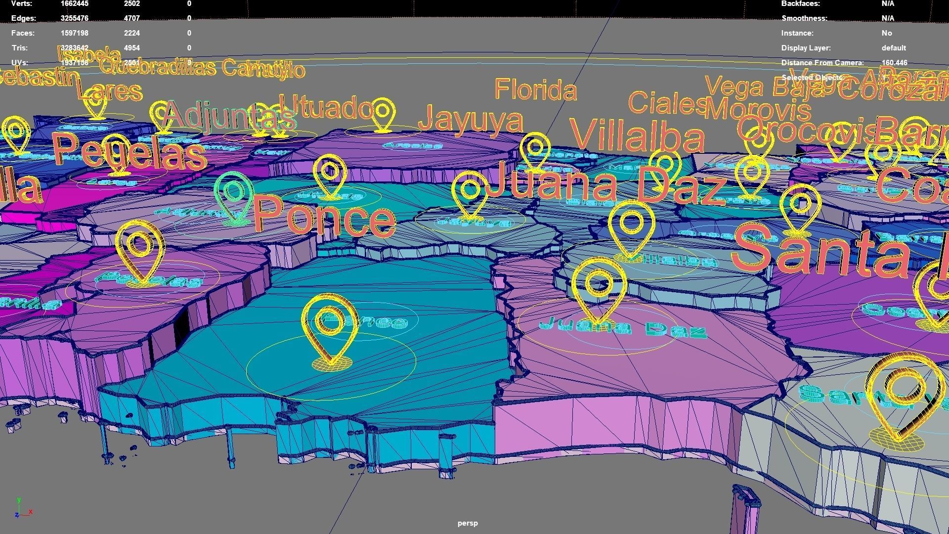 Puerto Rico United States USA map - Puerto Rico United States Usa Map Region 3d Model Geography 3d Model 05995f453b 