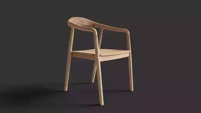 Nagoya Chair Low poly