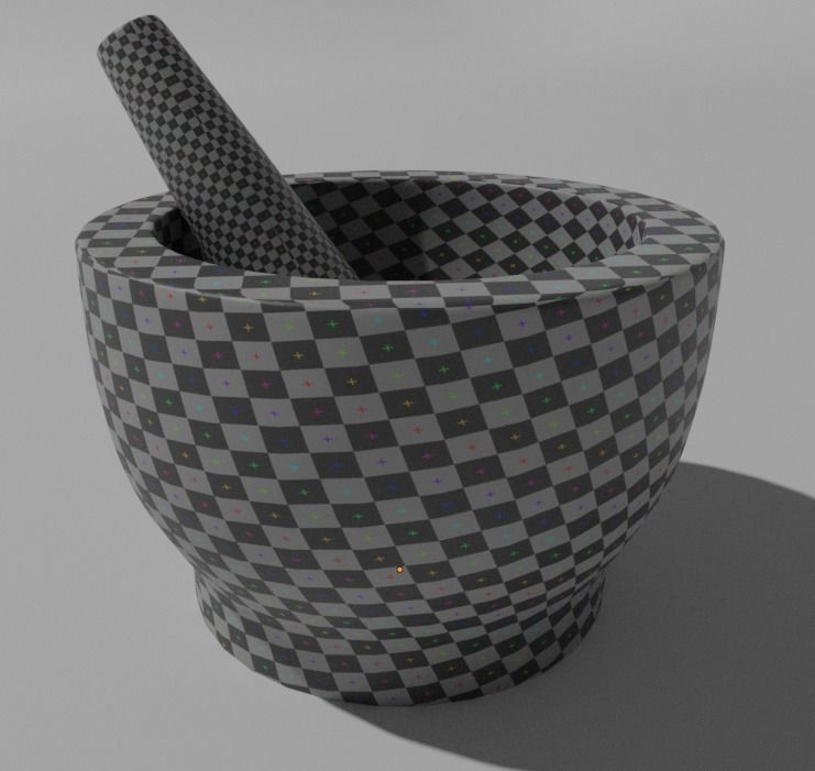 Stone Herb Grinder Basic Free 3D model_3