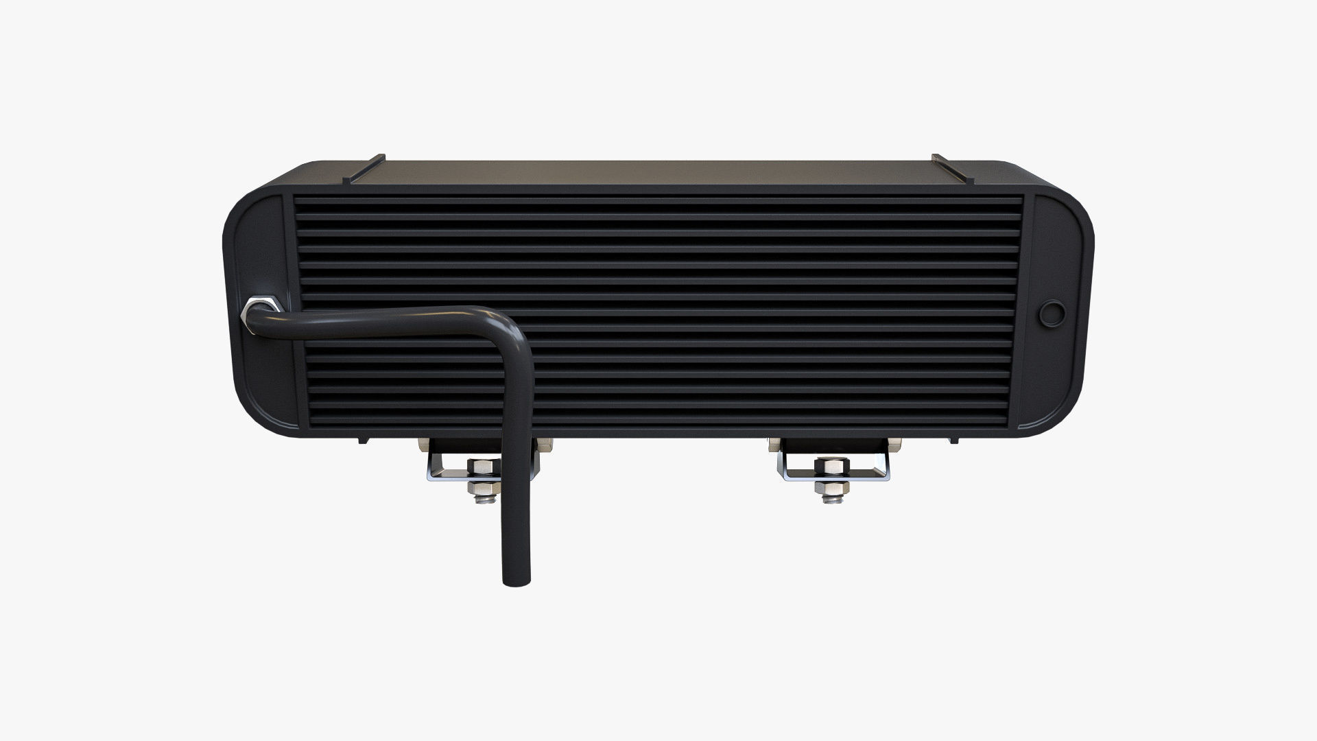 Medium Amber LED Light Bar 3D model_3