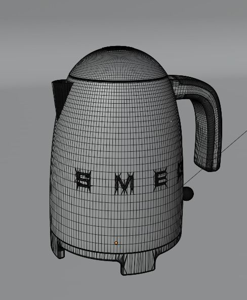 SMEG Kettle 3D model_3