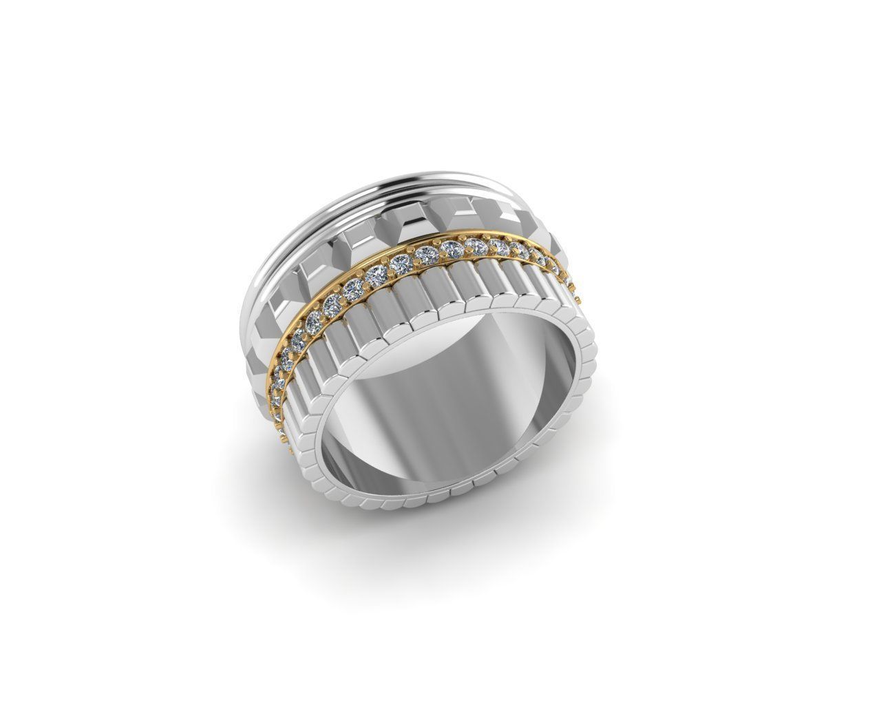 Rings 3D print model_1