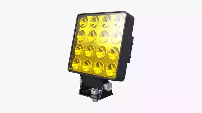 Small Amber LED Light Bar