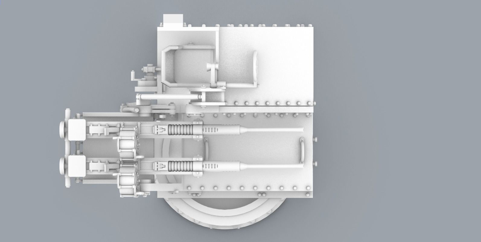 Historic Naval Weapons Set PM - 5 Weapon Models 3D print model_22