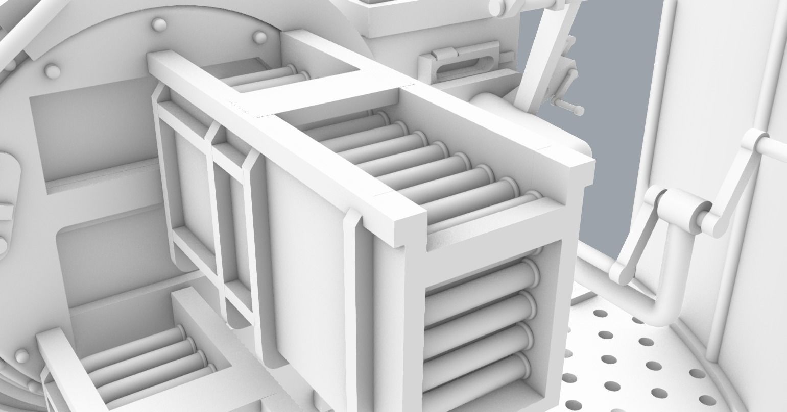 Historic Naval Weapons Set PM - 5 Weapon Models 3D print model_30