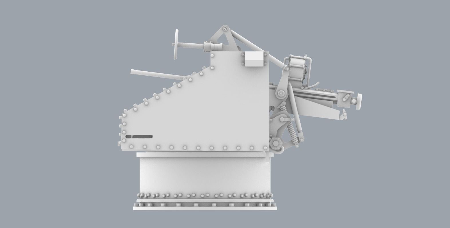 Historic Naval Weapons Set PM - 5 Weapon Models 3D print model_23