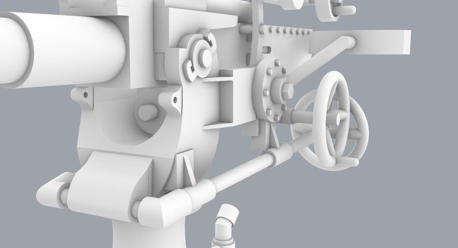 Historic Naval Weapons Set PM - 5 Weapon Models 3D print model_40