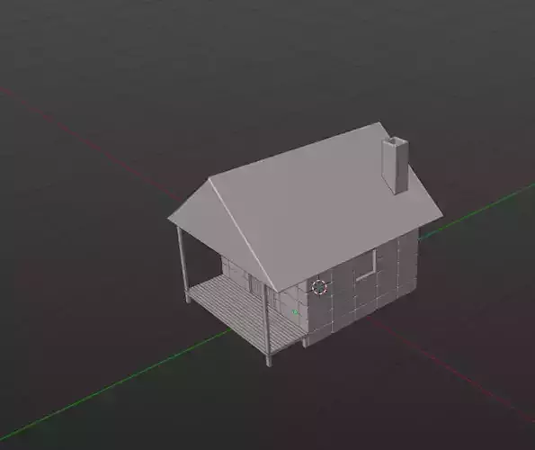 Stone Cabin sort of 3D print model