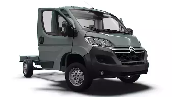 Citroen Jumper Chassis Truck SCab 3450WB HQInterior 2023