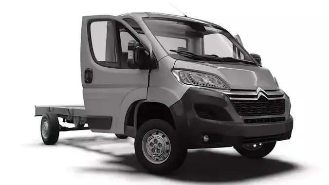 Citroen Jumper Chassis Truck SCab 4035WB HQInterior 2023