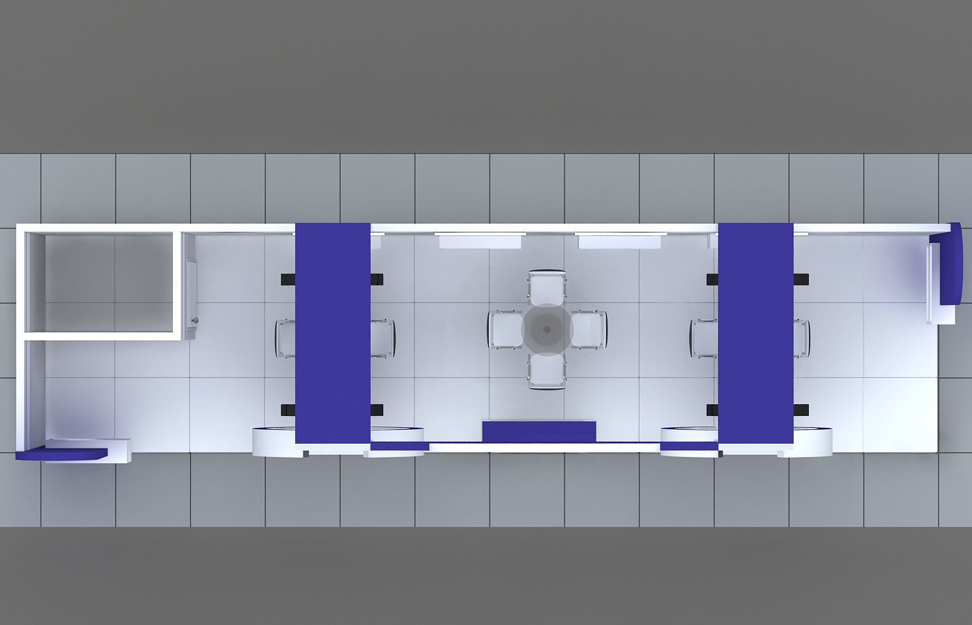 Exhibition Stand - ST001 3D model_5