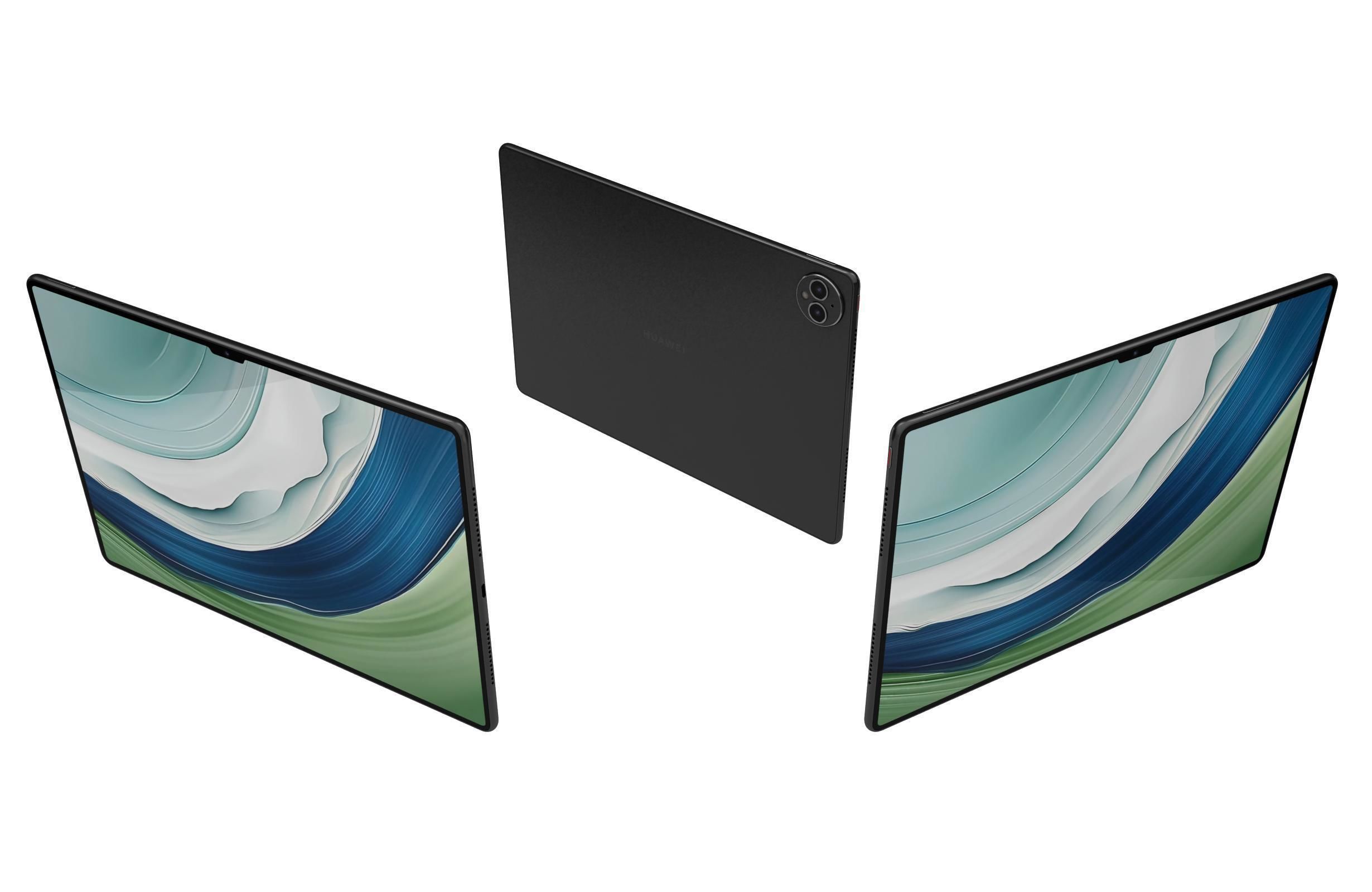 Huawei MatePad Pro 13 2 Black 3D model_1