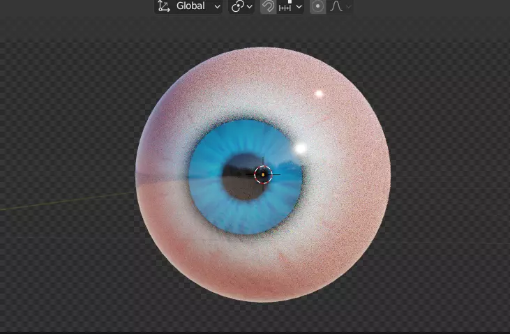 Eyeball  Free 3D model_0