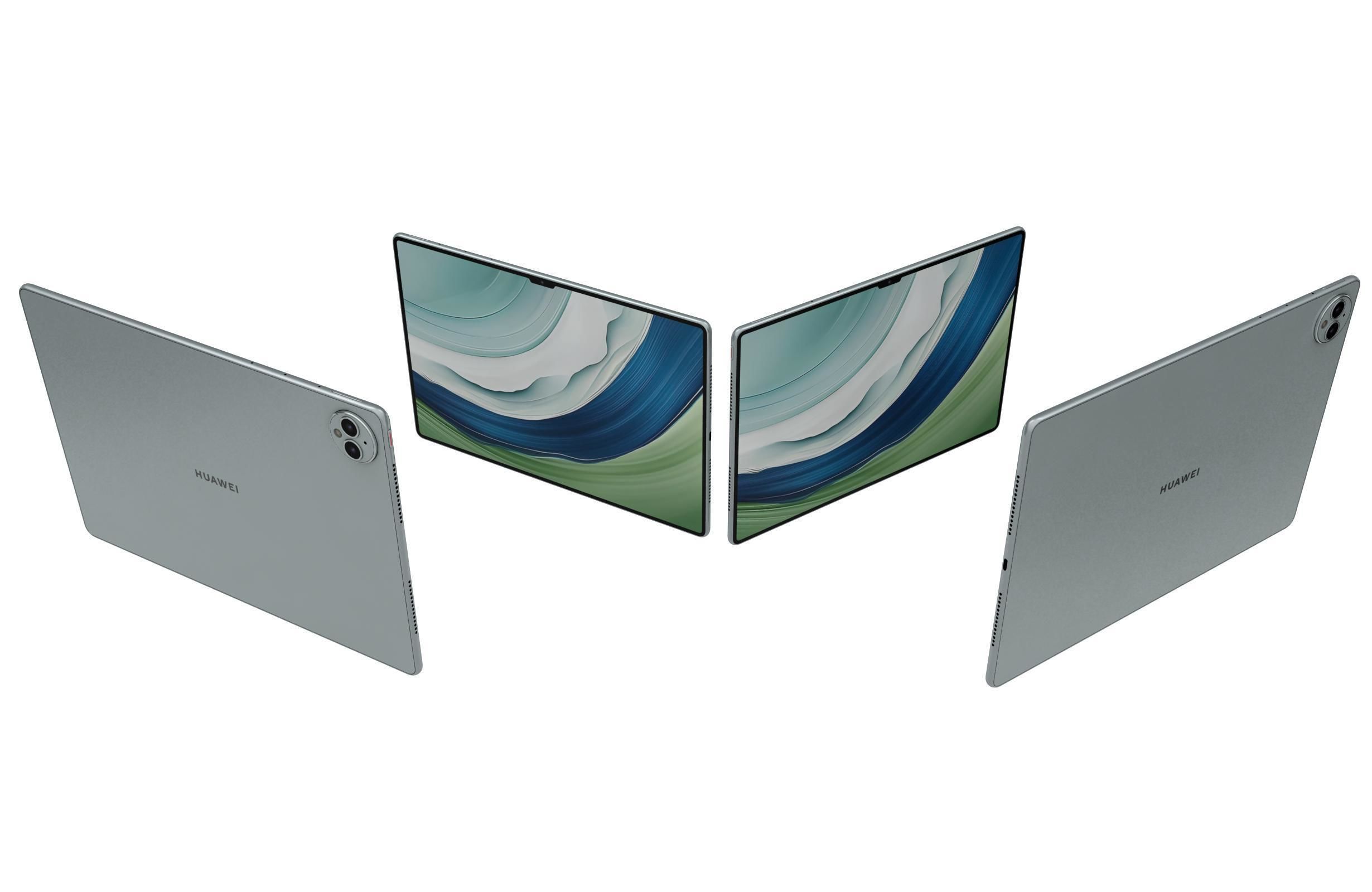 Huawei MatePad Pro 13 2 Green 3D model_2