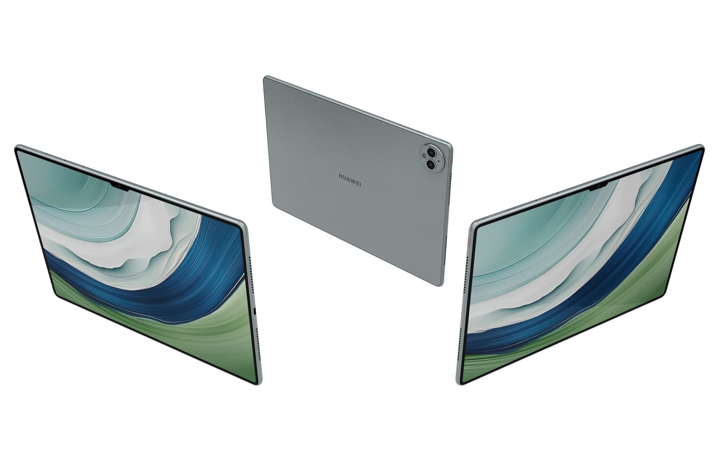 Huawei MatePad Pro 13 2 Green 3D model_1