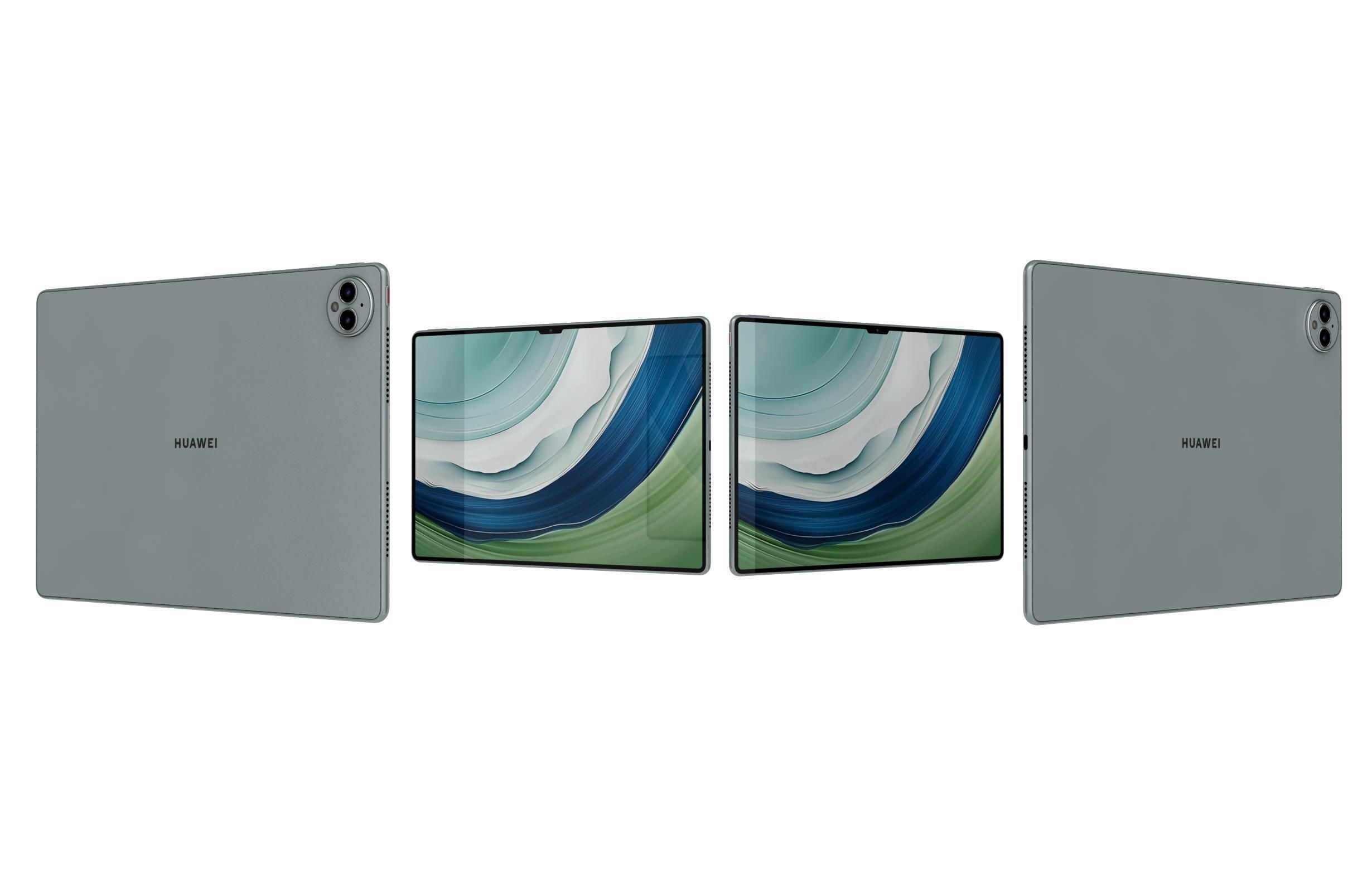 Huawei MatePad Pro 13 2 Green 3D model_3