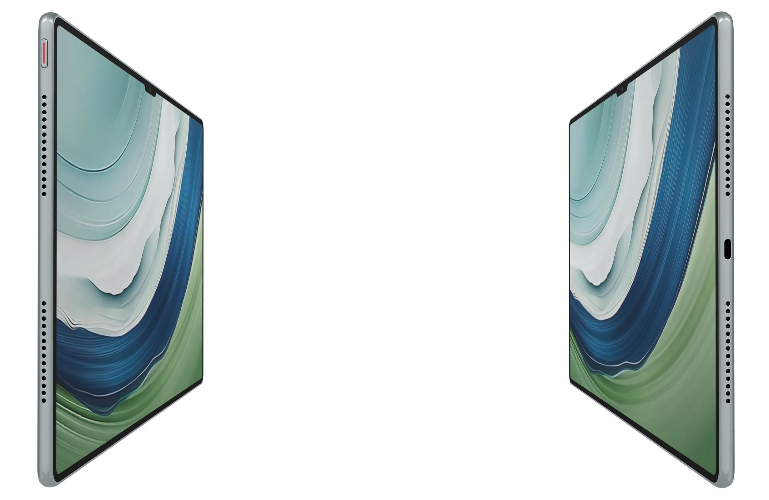 Huawei MatePad Pro 13 2 Green 3D model_8