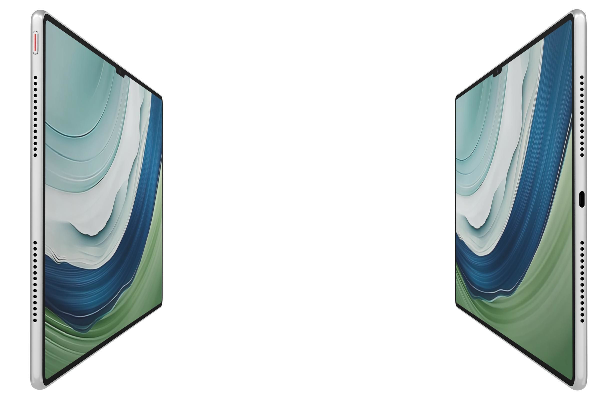 Huawei MatePad Pro 13 2 White 3D model_4