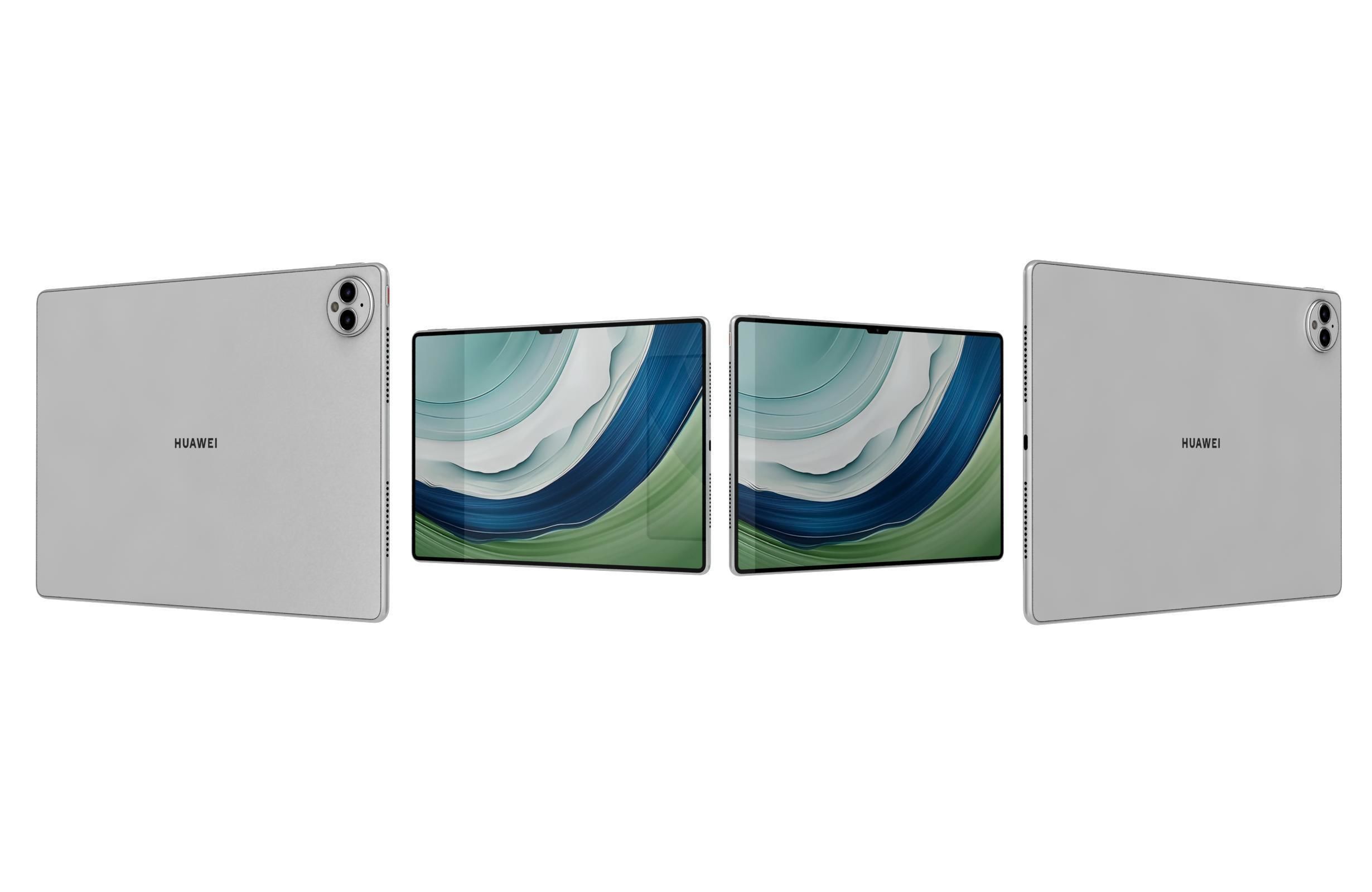 Huawei MatePad Pro 13 2 White 3D model_5