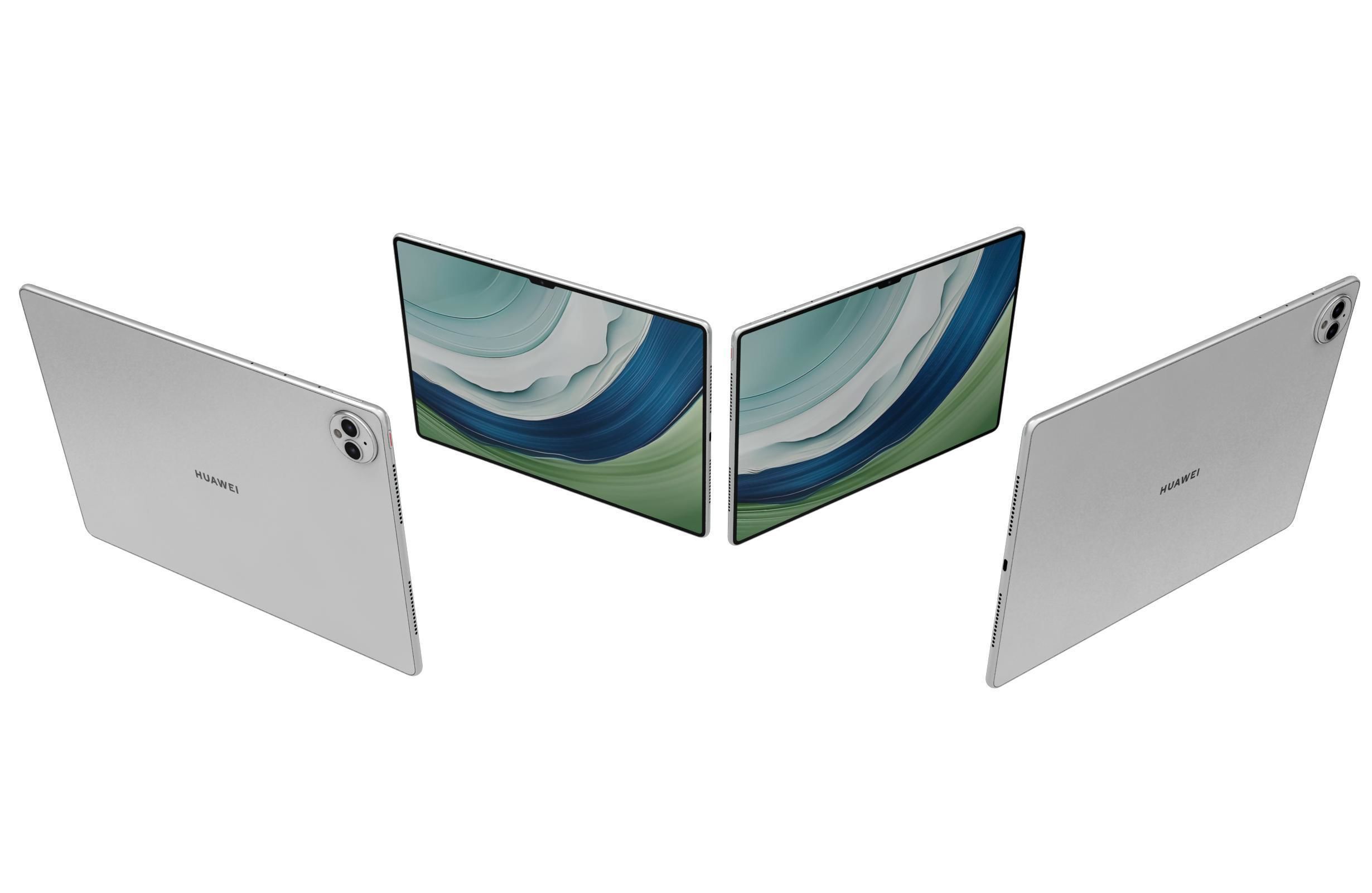 Huawei MatePad Pro 13 2 White 3D model_3