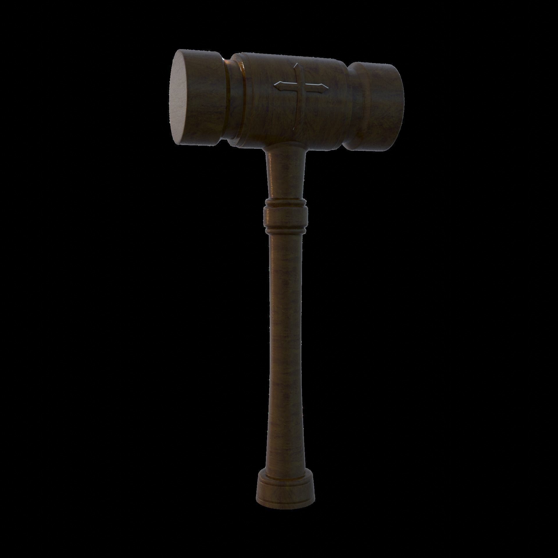 Hiromi Higuruma  Gavel Jujutsu Kaisen 3D model_1