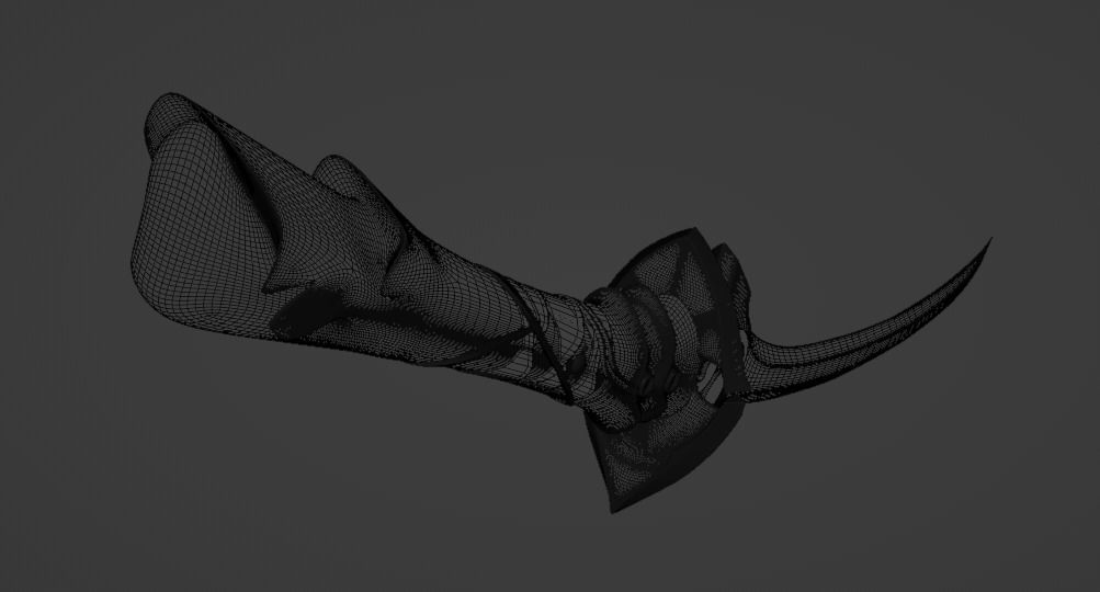 Genshin Impact - Musou no Hitotachi - Raiden Sword Blender3D  3D model_5