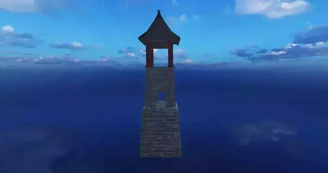 Ancient Japanese  Tower